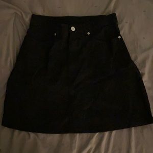 Black skirt